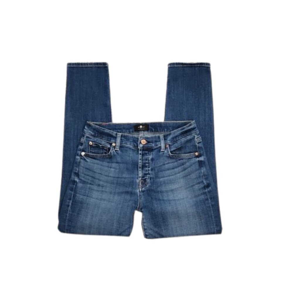 7 For All Mankind Button Fly Josefina Jeans